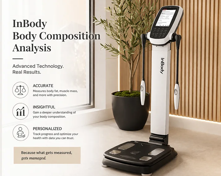 Chiropractic Plantation FL InBody Body Composition Analysis